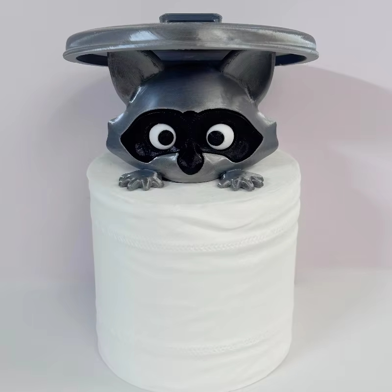 Home Decor Bathroom Ideas - Creatieve Cartoon Wasbeer Toiletrolhouder Leuke Dieren