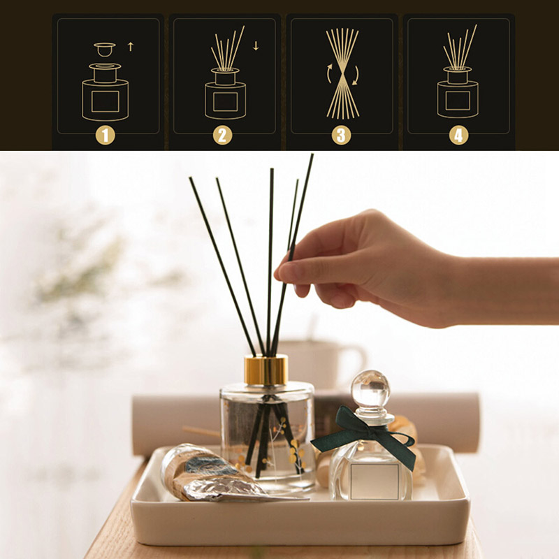 Home Essentials Bathroom Accessories - 100 Stuks Vuurloze Aroma Rotan Essentiële