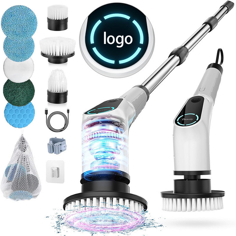 Home Bathroom Cleaning Robot - AuSilver Automatische elektrische robotscrubber Draadloze ABS-reinigingsborstel
