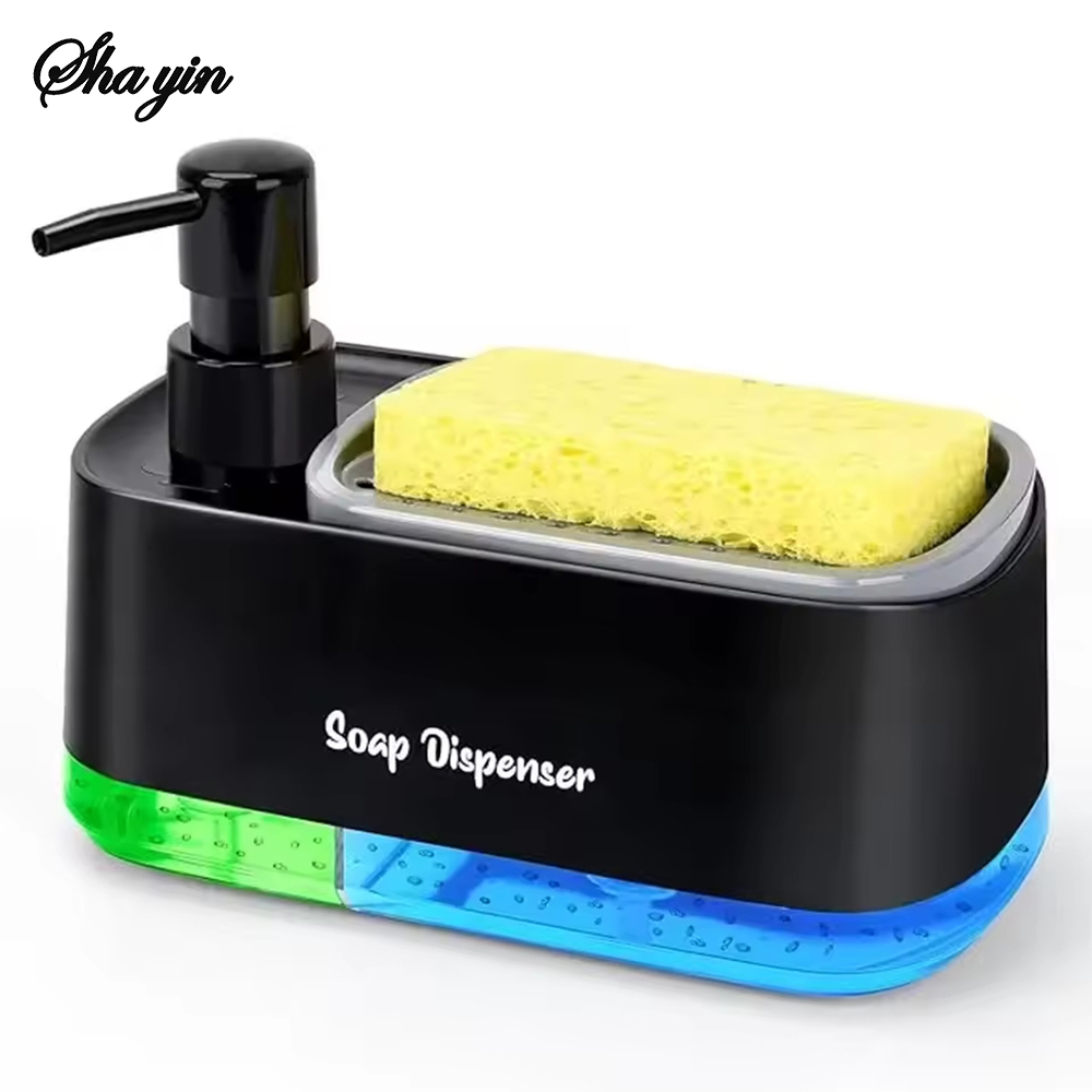 Soap Dispenser Pump - 3-in-1 Hand- en Afwasmiddeldispenser Set met
