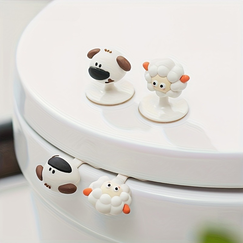 Home Essentials Bathroom Accessories - Cartoon toiletdekselhefhandgrepen - Gemakkelijk te gebruiken