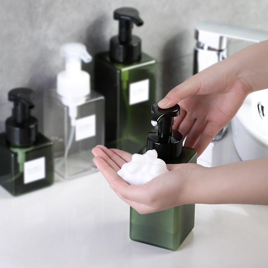 Soap Dispenser Pump - Lege Schuimende Zeepdispenser Badkamer Handdesinfecterend Shampoo