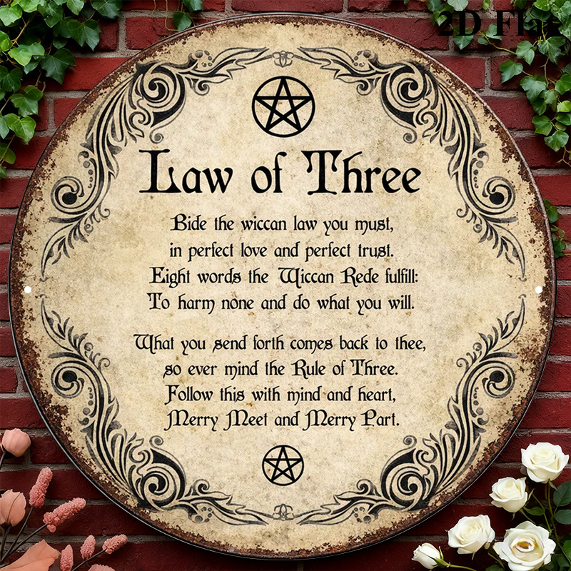 Home & Bathroom Building Products Pte Ltd Reviews - CIFBUY Vintage Wicca Triple Goddess Aluminium