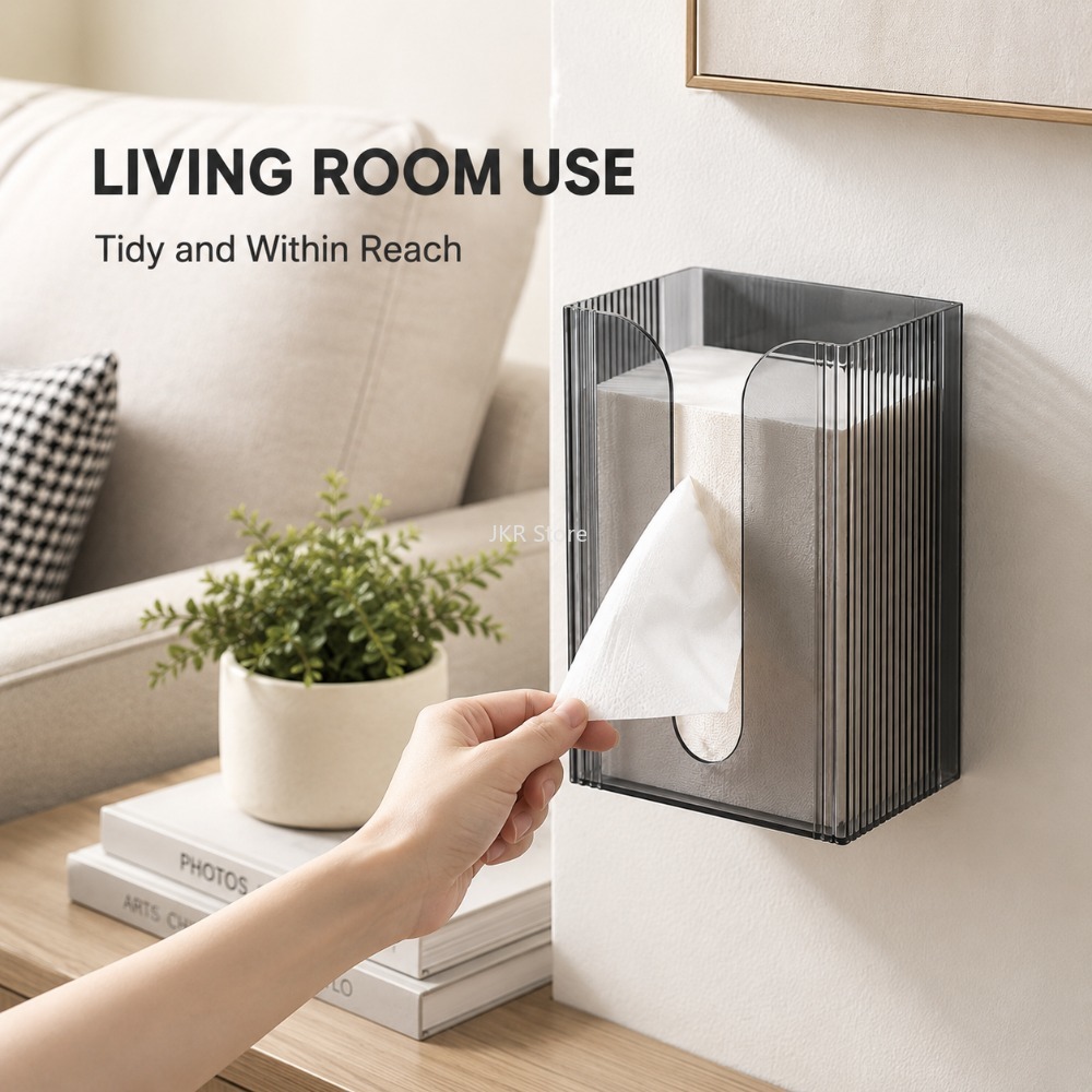 Transparante Acryl Tissue Box  - Home Bathroom Paper Towel Dispenser recensie en prijs