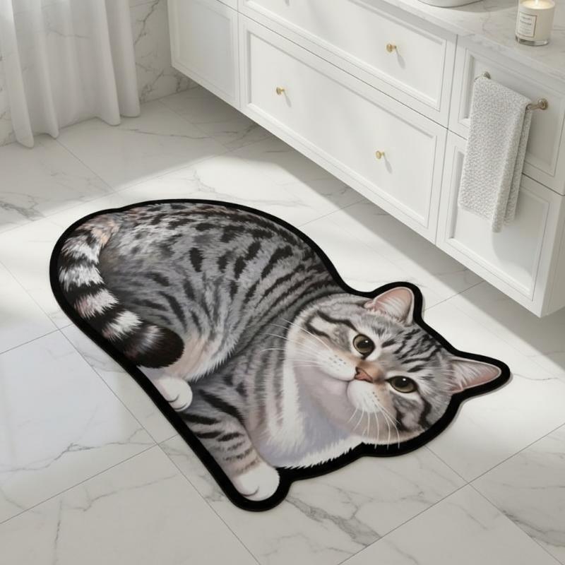 Diatomeeën badmat met schattig - Home Decor Bathroom Ideas recensie en prijs