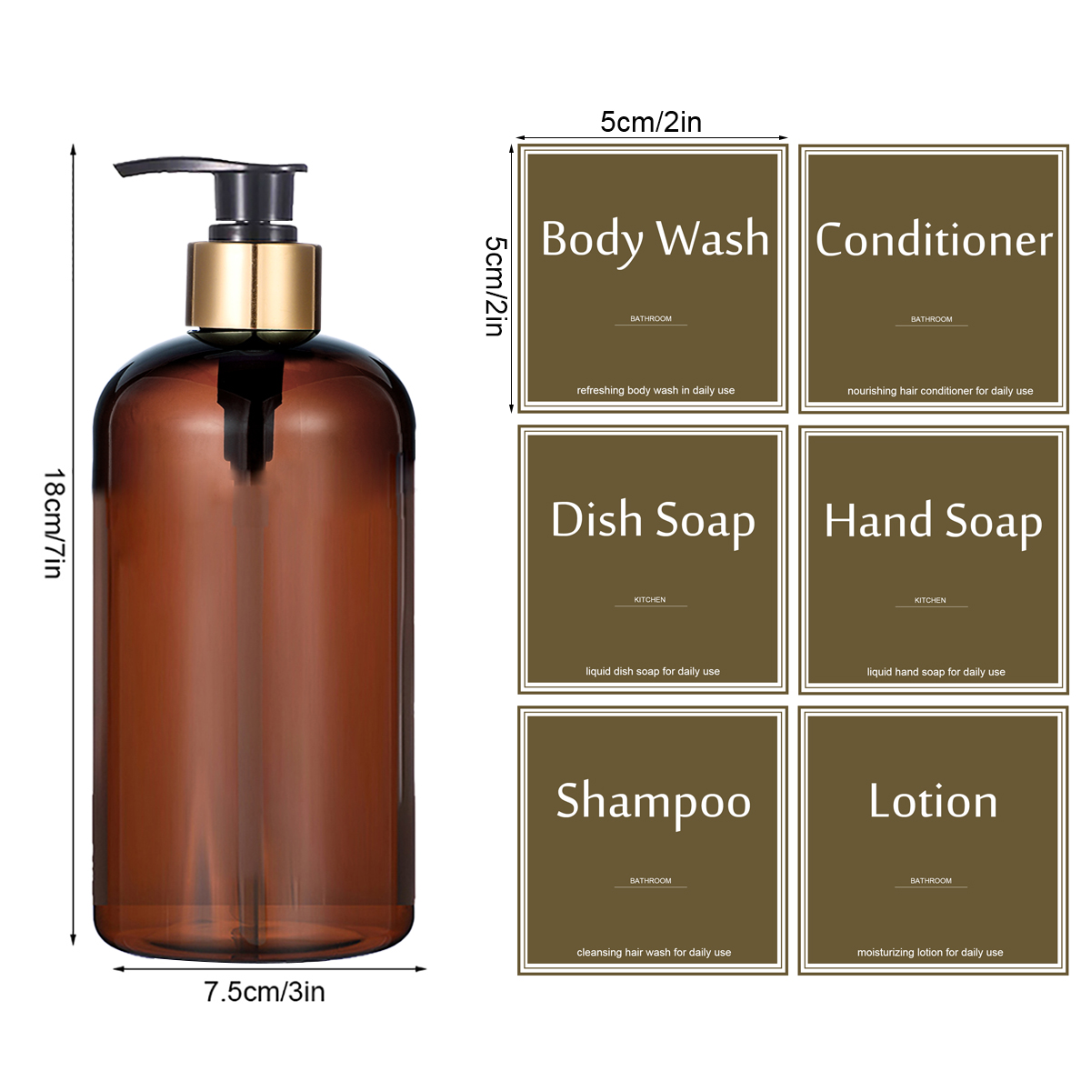 Gouden Pomp Zeepdispenser Fles - Soap Dispenser Pump recensie en prijs