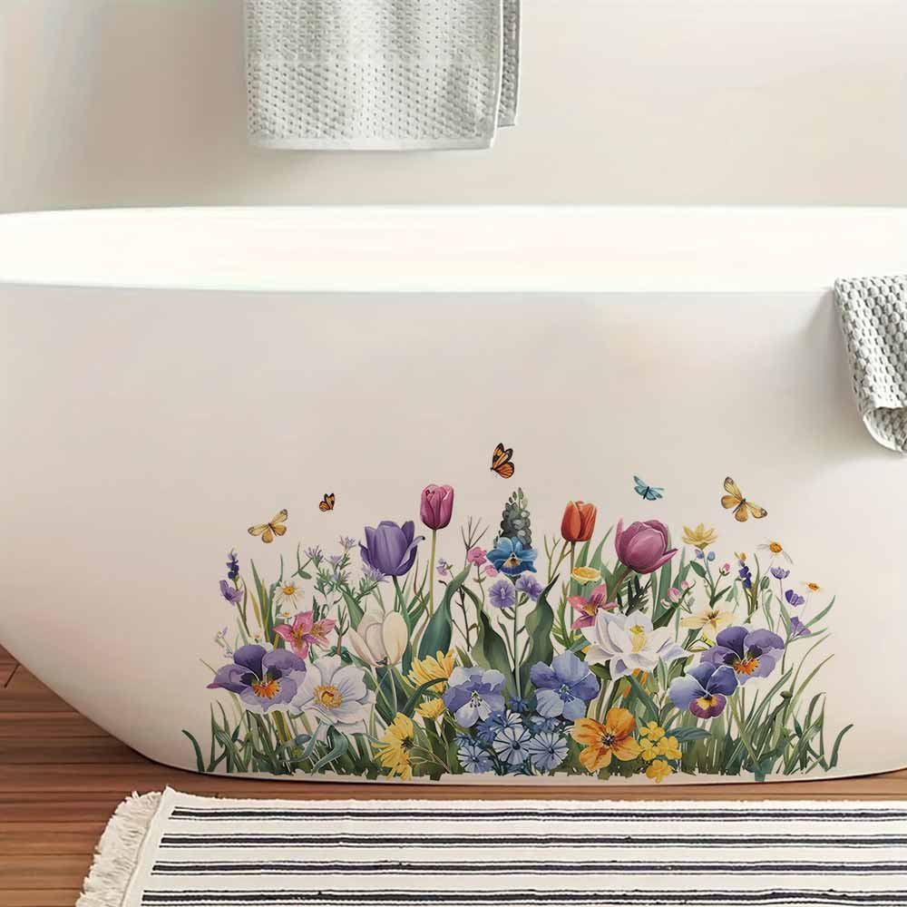Tulpenvlinder raamstickers dec - Home Bathroom Tiles recensie en prijs