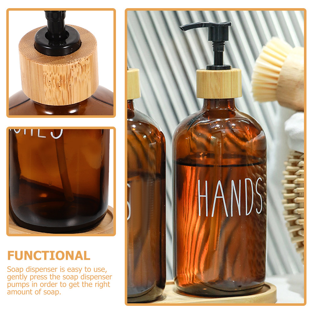 500Ml Hervulbare Glazen Zeepdi - Soap Dispenser Pump recensie en prijs