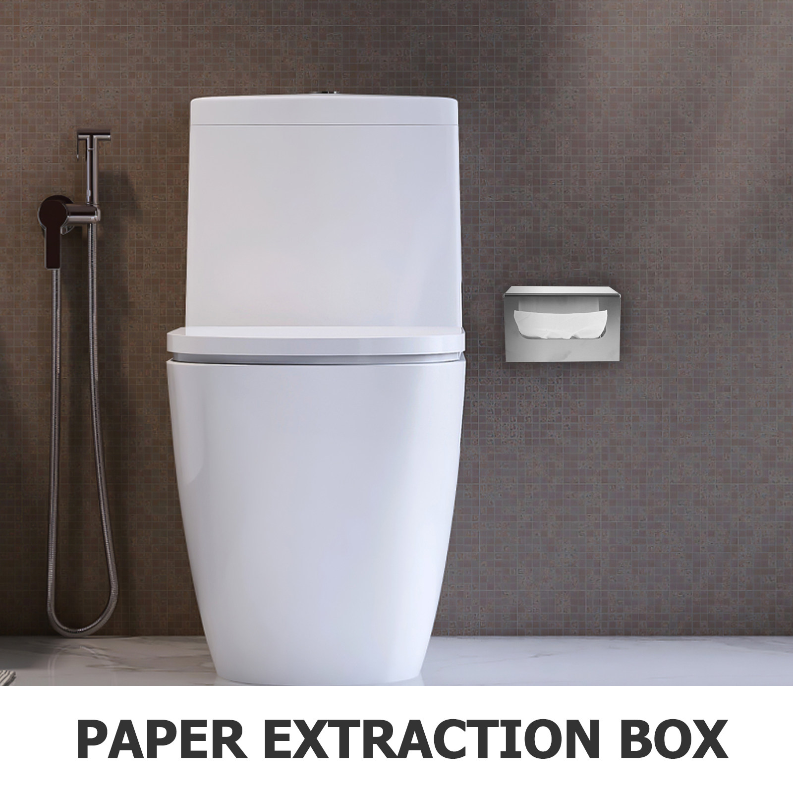 Wandgemonteerde tissuehouder v - Home Bathroom Paper Towel Dispenser recensie en prijs