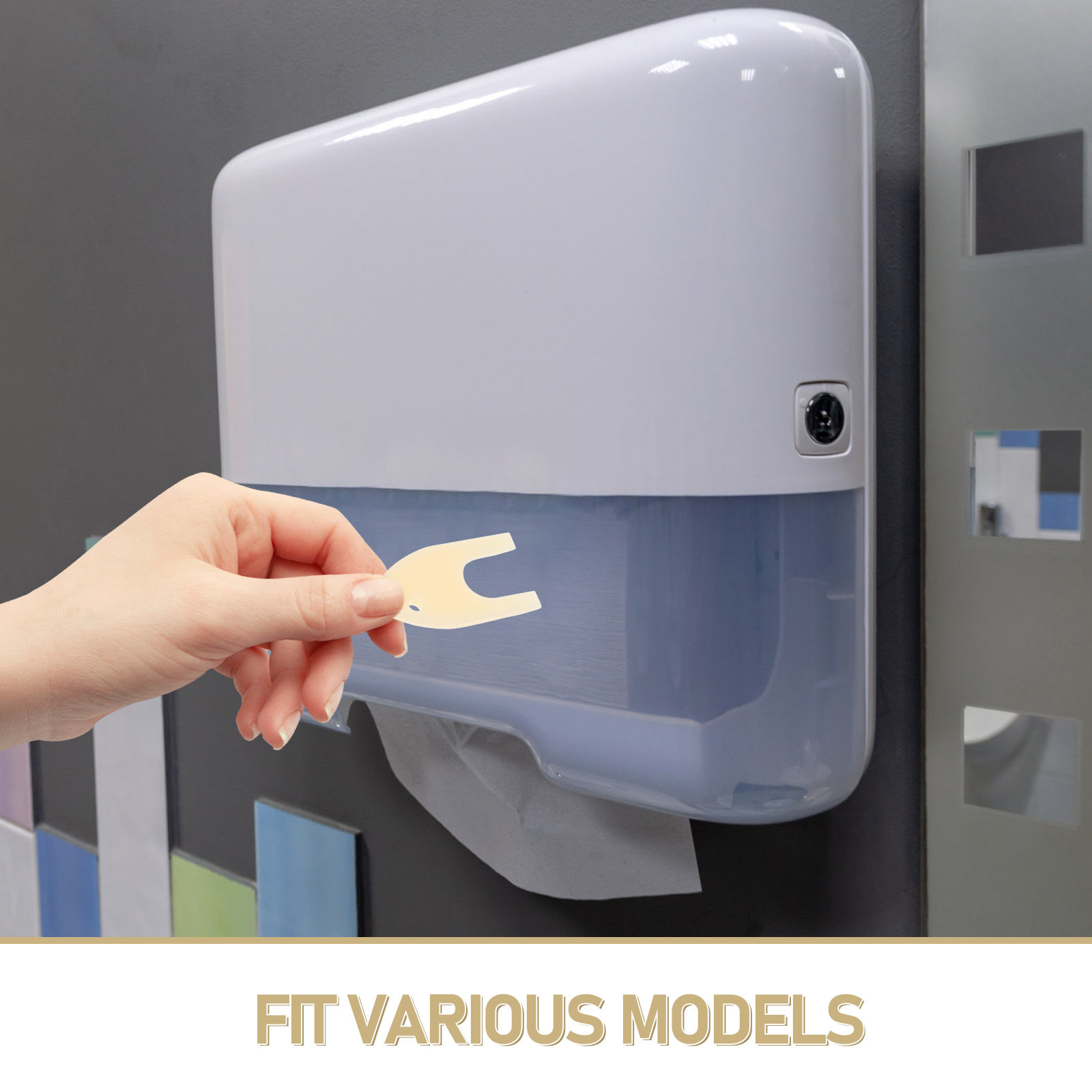 Papieren handdoekdispenser ver - Home Bathroom Paper Towel Dispenser recensie en prijs