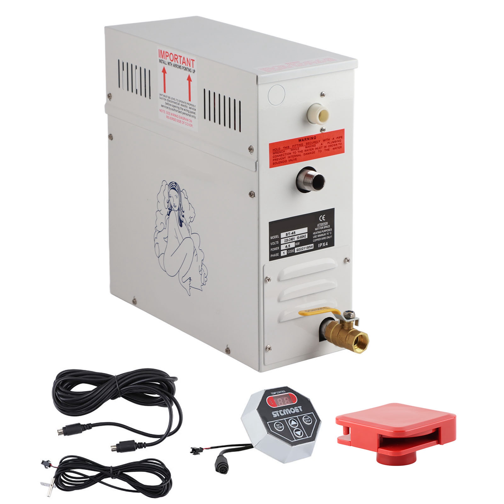 4,5KW 220V Stoomgenerator Douc - Home Bathroom Spa recensie en prijs