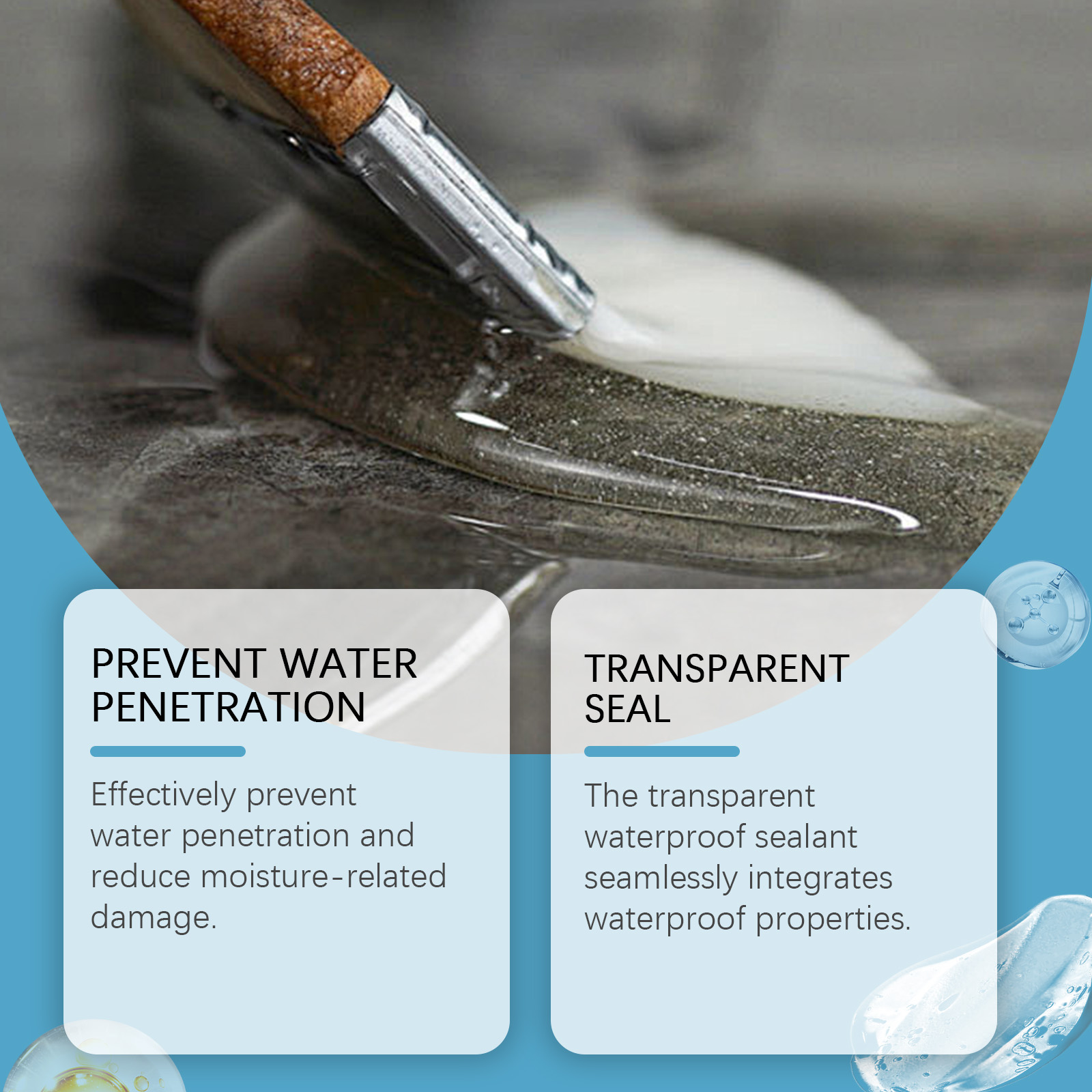 Transparante waterdichte kit g - Home Bathroom Tiles recensie en prijs