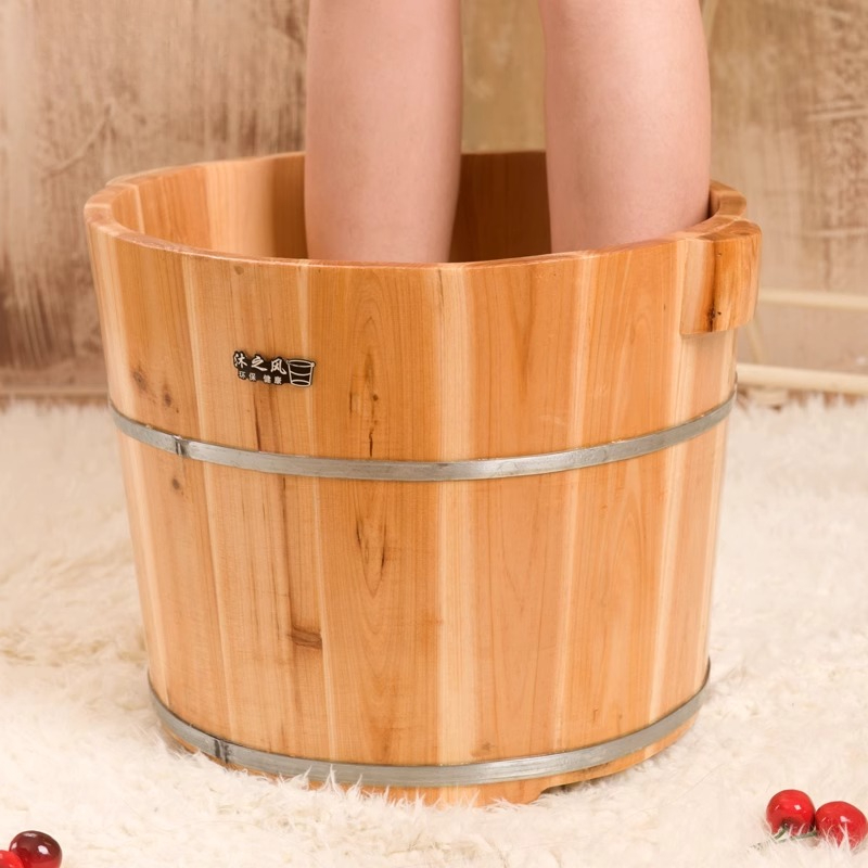 Houten voetbad Diep geïsoleerd - Home Bathroom Spa recensie en prijs