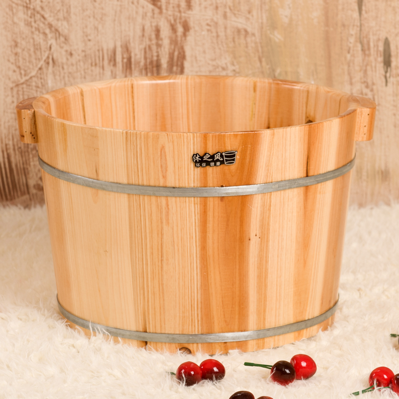 Houten voetbad Diep geïsoleerd - Home Bathroom Spa recensie en prijs