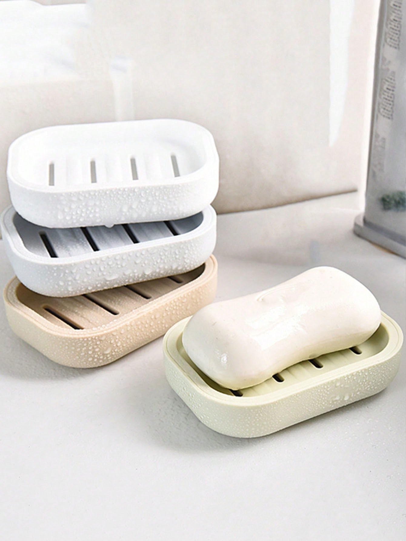 Eenvoudige zeephouder, afwater - Home Essentials Bathroom Accessories recensie en prijs